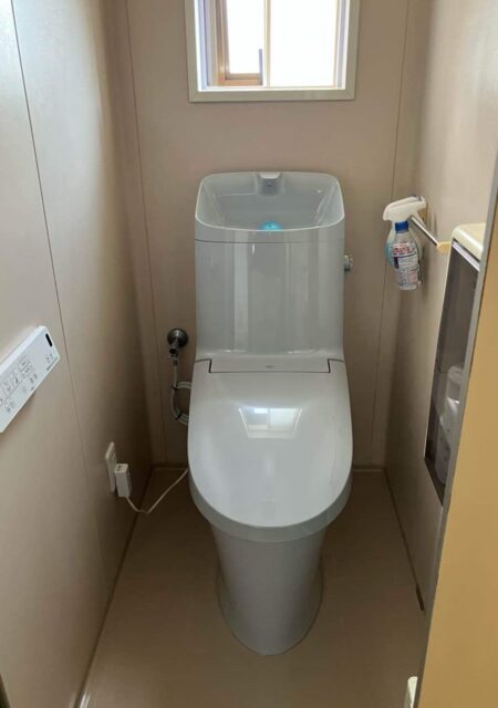 トイレ：宮城県多賀城市　ユニットトイレのトイレ交換リフォーム工事