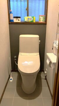 トイレ：宮城県多賀城市　LIXIL ZR1トイレと内装のリフォーム