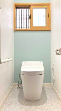 トイレ：宮城県仙台市太白区　Panasonicアラウーノトイレと内装のリフォーム