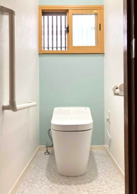 トイレ:宮城県仙台市太白区 Panasonicアラウーノトイレと内装のリフォーム