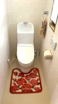 トイレ：宮城県仙台市若林区　TOTOの手洗い付きトイレリフォーム