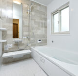 お風呂：宮城県仙台市青葉区　広く快適になった洗面室・お風呂リフォーム