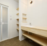 お風呂：宮城県仙台市青葉区　広く快適になった洗面室・お風呂リフォーム