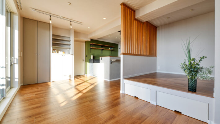 全面改装：宮城県仙台市太白区　お子様も安心して遊べるLDKリフォーム