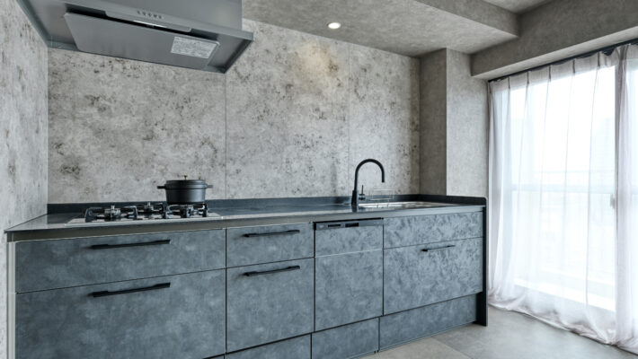 キッチン:宮城県仙台市太白区 都会的でスタイリッシュな内装・キッチンリフォーム