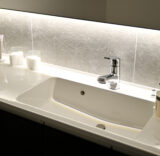 【！】施工カテゴリーを選択：宮城県仙台市宮城野区　ホテルライクな上質空間へ洗面化粧台リフォーム