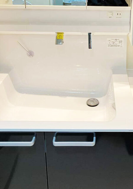 洗面台:宮城県仙台市泉区 床の違和感を解消。安心・快適な洗面所リフォーム