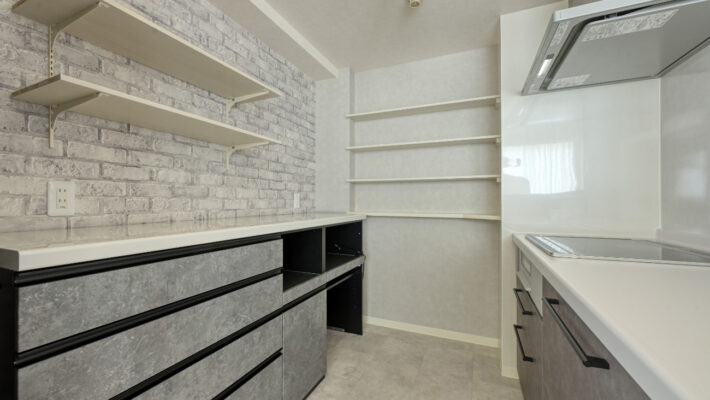 キッチン:宮城県 見せる収納で楽しむキッチンリフォーム