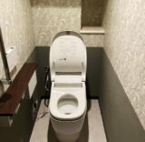 トイレ：宮城県仙台市太白区　柄クロスが映える、ホテルライクなトイレリフォーム