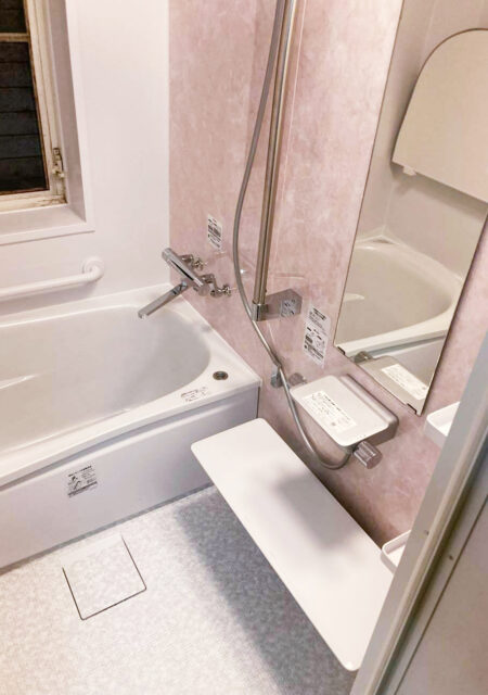 お風呂：宮城県仙台市青葉区　快適に入浴できるお風呂リフォーム