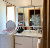 洗面台：宮城県仙台市青葉区　収納力と使いやすさを高めた洗面台リフォーム