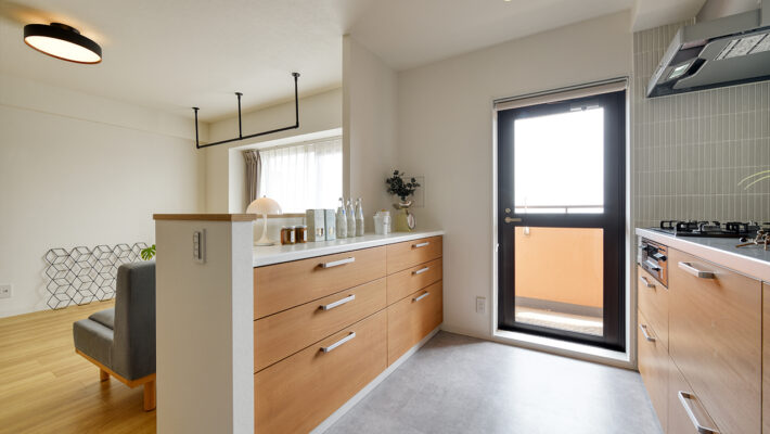 キッチン:宮城県仙台市若林区 美しさと使いやすさを両立したキッチンリフォーム