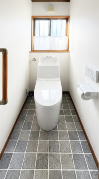 トイレ：宮城県塩釜市　明るく清潔感のある快適トイレリフォーム